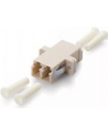 Equip LC FIBER OPTIC ADAPTER OM4 Standard adapter for panels and outlets, Suitable for multimode connection, Phosphor bronze sleeve, Snap-in or thread type, Built with dust-free cap - nr 11