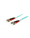 Equip ST/ST FIBER OP.PATCH C.-OM3.15 Multi-mode, duplex, Connector: ceramic-ferrule, cladding: low smoke and zero halogen, Cable spec: I-VH 2 x 1G, Cable jacket color: orange - nr 1