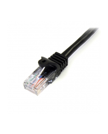 1M BLACK CAT 5E PATCH CABLE StarTech.com 1m Cat5e RJ45 UTP Netzwerkkabel Snagless - Cat 5e Patchkabel - Schwarz - Stecker / Stecker