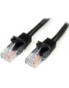 1M BLACK CAT 5E PATCH CABLE StarTech.com 1m Cat5e RJ45 UTP Netzwerkkabel Snagless - Cat 5e Patchkabel - Schwarz - Stecker / Stecker - nr 3