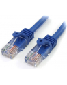 1M BLUE CAT 5E PATCH CABLE StarTech.com 1m Cat5e RJ45 UTP Netzwerkkabel Snagless - Cat 5e Patchkabel - Blau - Stecker / Stecker - nr 3