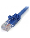 1M BLUE CAT 5E PATCH CABLE StarTech.com 1m Cat5e RJ45 UTP Netzwerkkabel Snagless - Cat 5e Patchkabel - Blau - Stecker / Stecker - nr 4