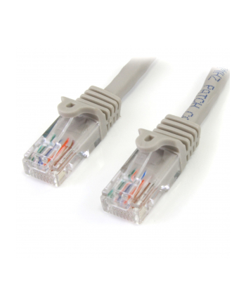 1M GRAY CAT 5E PATCH CABLE StarTech.com 1m Cat5e RJ45 UTP Netzwerkkabel Snagless - Cat 5e Patchkabel - Grau - Stecker / Stecker