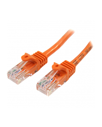 1M CAT 5E ORANGE SNAGLESS StarTech.com 1m Cat5e RJ45 UTP Netzwerkkabel Snagless - Cat 5e Patchkabel - Orange - Stecker / Stecker