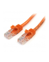 1M CAT 5E ORANGE SNAGLESS StarTech.com 1m Cat5e RJ45 UTP Netzwerkkabel Snagless - Cat 5e Patchkabel - Orange - Stecker / Stecker - nr 9