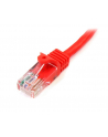 1M CAT 5E RED SNAGLESS StarTech.com 1m Cat5e RJ45 UTP Netzwerkkabel Snagless - Cat 5e Patchkabel - Rot - Stecker / Stecker - nr 10