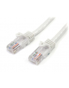 StarTech.com 1M CAT 5E WHITE SNAGLESS ETHERNET RJ45 CABLE MALE TO MALE - nr 10