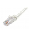 StarTech.com 1M CAT 5E WHITE SNAGLESS ETHERNET RJ45 CABLE MALE TO MALE - nr 12
