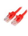 2M RED CAT 5E PATCH CABLE StarTech.com 2m Cat5e RJ45 UTP Netzwerkkabel Snagless - Cat 5e Patchkabel - Rot - Stecker / Stecker - nr 1