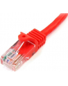 2M RED CAT 5E PATCH CABLE StarTech.com 2m Cat5e RJ45 UTP Netzwerkkabel Snagless - Cat 5e Patchkabel - Rot - Stecker / Stecker - nr 4