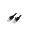 3M BLACK CAT 5E PATCH CABLE StarTech.com 3m Cat5e RJ45 UTP Netzwerkkabel Snagless - Cat 5e Patchkabel - Schwarz - Stecker / Stecker - nr 2