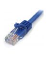 3M BLUE CAT 5E PATCH CABLE StarTech.com 3m Cat5e RJ45 UTP Netzwerkkabel Snagless - Cat 5e Patchkabel - Blau - Stecker / Stecker - nr 9