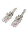 3M GRAY CAT 5E PATCH CABLE StarTech.com 3m Cat5e RJ45 UTP Netzwerkkabel Snagless - Cat 5e Patchkabel - Grau - Stecker / Stecker - nr 13