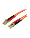 FIBER PATCH CABLE LC - LC StarTech.com 2 m Multimode 50/125 Duplex Glasfaser (LWL) Patchkabel LC/LC - nr 10