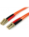 FIBER PATCH CABLE LC - LC StarTech.com 2 m Multimode 50/125 Duplex Glasfaser (LWL) Patchkabel LC/LC - nr 9