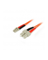 FIBER PATCH CABLE LC - SC StarTech.com 1 m Multimode 50/125 Duplex LWL-Patchkabel LC - SC - Glasfaser Netzwerkkabel - nr 13