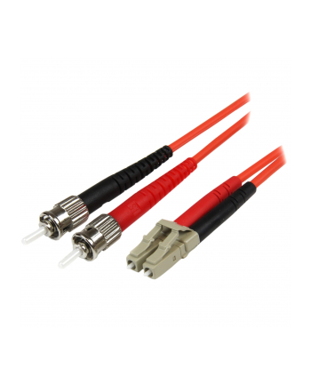 StarTech.com 1M MM FIBER PATCH CABLE LC ST IN
