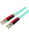 10M AQUA FIBER PATCH CABLE StarTech.com 10m 10Gb Aqua Duplex Multimode 50/125 OM3 LSZH LC/LC LWL- /Glasfaser Patchkabel / Netzwerkkabel - nr 3