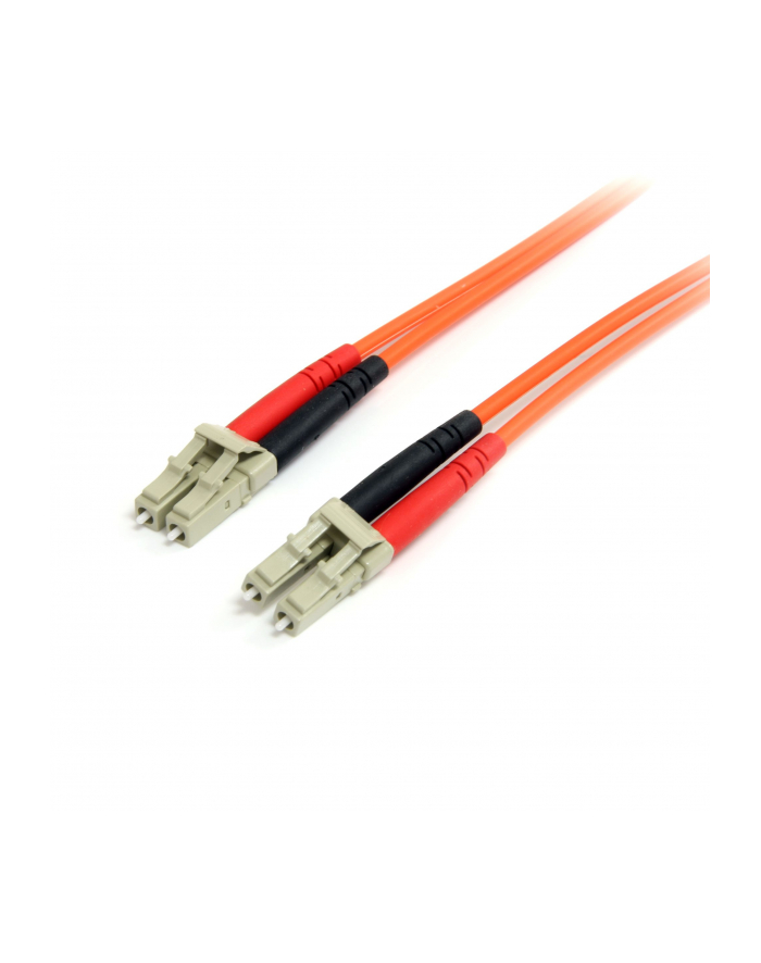 2M FIBER PATCH CABLE LC - LC StarTech.com 2m Multimode 62,5/125 Duplex LC auf LC LWL / Glasfaserkabel - LWL Patchkabel / Netzwerkkabel główny