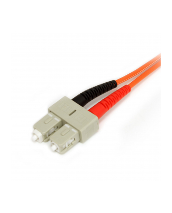 2M FIBER PATCH CABLE LC - SC StarTech.com 2m Multimode 62,5/125 Duplex LWL-Patchkabel LC - SC - Glasfaser Netzwerkkabel