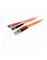 2M FIBER PATCH CABLE LC - ST StarTech.com 2m Multimode 62,5/125 Duplex LC auf ST LWL / Glasfaserkabel - nr 20