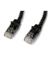 10M SNAGLESS CAT6 PATCH CABLE StarTech.com Cat6 Gigabit Patchkabel Snagless mit RJ45 UTP 10m in Schwarz - Cat 6 Netzwerkkabel - nr 1