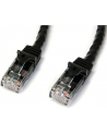 10M SNAGLESS CAT6 PATCH CABLE StarTech.com Cat6 Gigabit Patchkabel Snagless mit RJ45 UTP 10m in Schwarz - Cat 6 Netzwerkkabel - nr 6