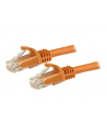 1M ORANGE CAT6 PATCH CABLE StarTech.com 1m Cat6 Gigabit Snagless Patchkabel - RJ45 UTP Netzwerkkabel mit Schutzmanschette - Cat 6 Kabel - Orange - nr 8