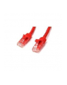 1M RED CAT6 PATCH CABLE StarTech.com 1m Cat6 Gigabit Snagless Patchkabel - RJ45 UTP Netzwerkkabel mit Schutzmanschette - Cat 6 Kabel - Rot - nr 4