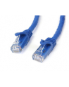 2M SNAGLESS CAT6 PATCH CABLE StarTech.com 2m Cat6 Snagless Gigabit UTP Netzwerkkabel - Cat 6 RJ45 Netzwerkkabel mit Knickschutz - Blau - nr 1