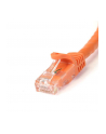 2M ORANGE CAT6 PATCH CABLE StarTech.com 2m Cat6 Gigabit Snagless Patchkabel - RJ45 UTP Netzwerkkabel mit Schutzmanschette - Cat 6 Kabel - Orange - nr 13