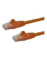 2M ORANGE CAT6 PATCH CABLE StarTech.com 2m Cat6 Gigabit Snagless Patchkabel - RJ45 UTP Netzwerkkabel mit Schutzmanschette - Cat 6 Kabel - Orange - nr 9