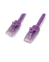 2M PURPLE CAT6 PATCH CABLE StarTech.com 2m Cat6 Gigabit Snagless Patchkabel - RJ45 UTP Netzwerkkabel mit Schutzmanschette - Cat 6 Kabel - Lila - nr 12