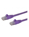 2M PURPLE CAT6 PATCH CABLE StarTech.com 2m Cat6 Gigabit Snagless Patchkabel - RJ45 UTP Netzwerkkabel mit Schutzmanschette - Cat 6 Kabel - Lila - nr 9