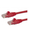 2M RED CAT6 PATCH CABLE StarTech.com 2m Cat6 Gigabit Snagless Patchkabel - RJ45 UTP Netzwerkkabel mit Schutzmanschette - Cat 6 Kabel - Rot - nr 9