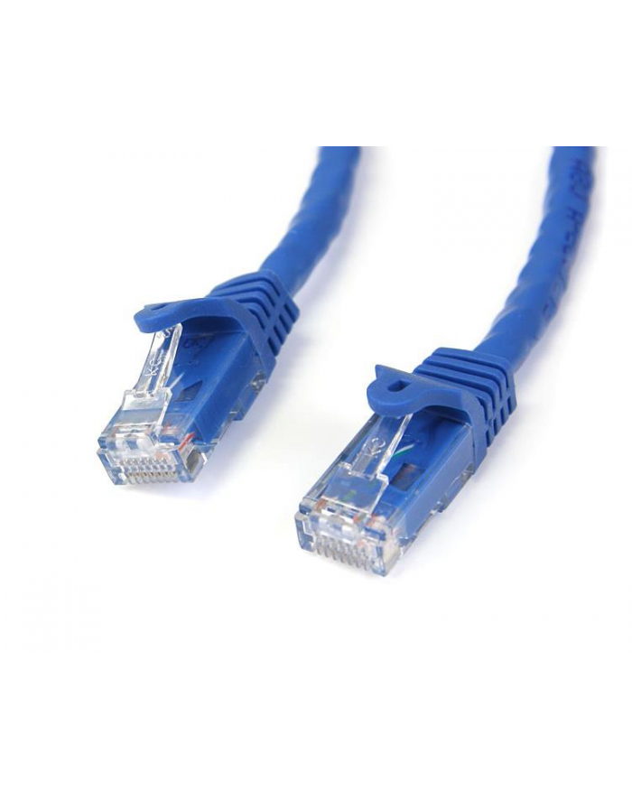 3M SNAGLESS CAT6 PATCH CABLE StarTech.com 3m Cat6 Gigabit Snagless RJ45 UTP Patchkabel - Cat 6 Netzwerkkabel mit Schutzmanschette - Blau główny