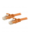 3M ORANGE CAT6 PATCH CABLE StarTech.com 3m Cat6 UTP RJ45 Gigabit Patchkabel Snagless - Cat 6 Netzwerkkabel mit Schutzmanschette - Cat.6 Patch-Kabel - Orange - nr 15