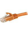 3M ORANGE CAT6 PATCH CABLE StarTech.com 3m Cat6 UTP RJ45 Gigabit Patchkabel Snagless - Cat 6 Netzwerkkabel mit Schutzmanschette - Cat.6 Patch-Kabel - Orange - nr 4