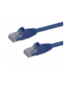 0.5M SNAGLESS CAT6 PATCH CABLE StarTech.com 50cm Cat6 Snagless Gigabit UTP Netzwerkkabel - Cat 6 RJ45 Netzwerkkabel mit Knickschutz - Blau - nr 19