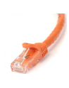 5M ORANGE CAT6 PATCH CABLE StarTech.com 5m Cat6 UTP RJ45 Gigabit Patchkabel Snagless - Cat 6 Netzwerkkabel mit Schutzmanschette - Cat.6 Patch-Kabel - Orange - nr 4