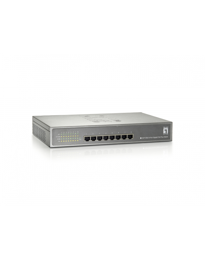 LevelOne 8-PORT GBIT POE-PLUS SWITCH 240W główny