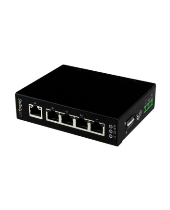 5PT INDUSTRIAL GIGABIT SWITCH StarTech.com 5 Port Unmanaged Industrieller Gigabit Ethernet Switch - Hutschienen- / Wandmontierbar - DIN-Schienen GbE Netzwerk Switch