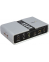 USB AUDIO ADAPTER SOUND CARD StarTech.com USB 2.0 Soundbox 7.1 Adapter - externe USB Soundkarte mit SPDIF Didital Audio - External Soundcard mit 8x 3,5mm Buchse - nr 3