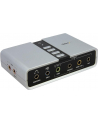 USB AUDIO ADAPTER SOUND CARD StarTech.com USB 2.0 Soundbox 7.1 Adapter - externe USB Soundkarte mit SPDIF Didital Audio - External Soundcard mit 8x 3,5mm Buchse - nr 40
