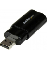 USB AUDIO ADAPTER StarTech.com USB Audio Adapter - USB auf Soundkarte in Schwarz - Soundcard mit USB (Stecker) und 2x 3,5mm Klinke - nr 4