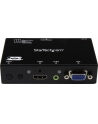 HDMI + VGA CONVERTER SWITCH StarTech.com 2 Port VGA + HMDI auf HDMI Konverter Switch / Verteiler mit Vorrangsschaltung - Multiformat HDMI/VGA Auto Umschalter 1080p - nr 10