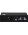 HDMI + VGA CONVERTER SWITCH StarTech.com 2 Port VGA + HMDI auf HDMI Konverter Switch / Verteiler mit Vorrangsschaltung - Multiformat HDMI/VGA Auto Umschalter 1080p - nr 13