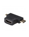 AKYGA ADAPTER HDMI F / MINI HDMI M + MICRO HDMI M AK-AD-23 - nr 12
