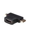 AKYGA ADAPTER HDMI F / MINI HDMI M + MICRO HDMI M AK-AD-23 - nr 18