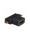 AKYGA ADAPTER HDMI F / MINI HDMI M + MICRO HDMI M AK-AD-23 - nr 13